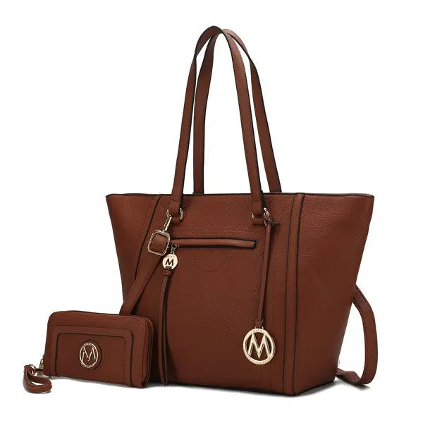 MKF Alexandra Tote Bag by Mia K with Wallet MKF Collection by Mia K