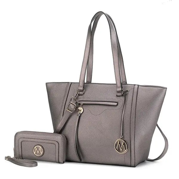 MKF Alexandra Tote Bag by Mia K with Wallet MKF Collection by Mia K