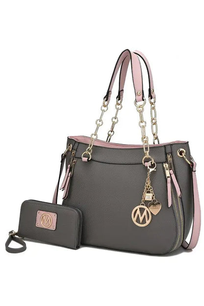 MKF Lina Shoulder bag with Wallet Crossover MKF Collection by Mia K