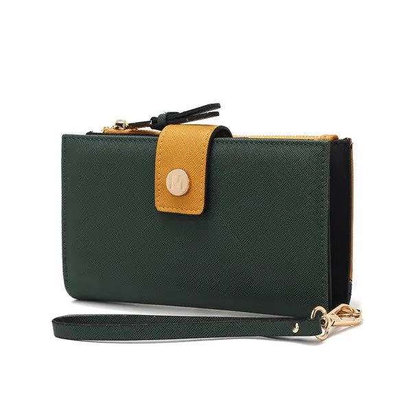 MKF Solene Vegan Leather Wristlet Wallet by Mia K MKF Collection by Mia K