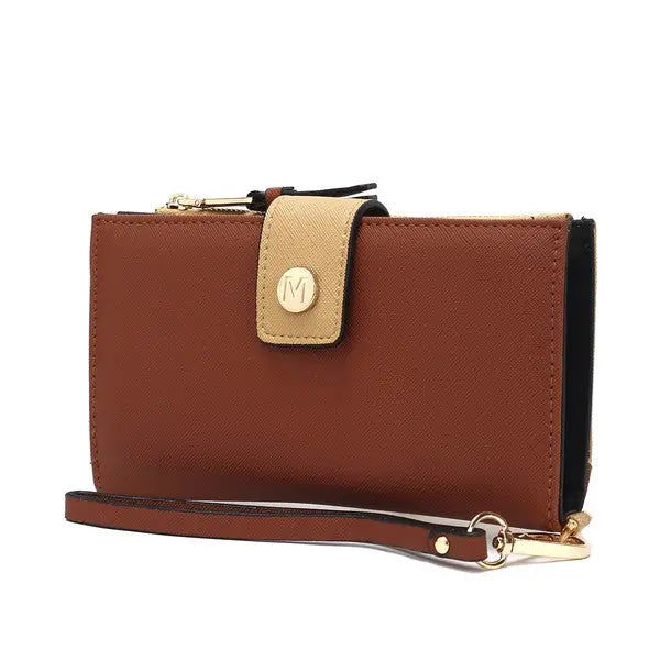 MKF Solene Vegan Leather Wristlet Wallet by Mia K MKF Collection by Mia K