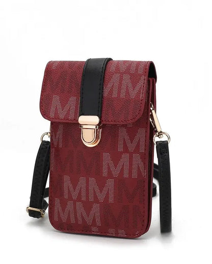 MKF Lulu XL M Signature Phone Wallet Crossbody Bag MKF Collection by Mia K