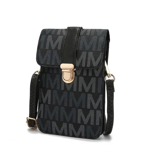 MKF Lulu XL M Signature Phone Wallet Crossbody Bag MKF Collection by Mia K