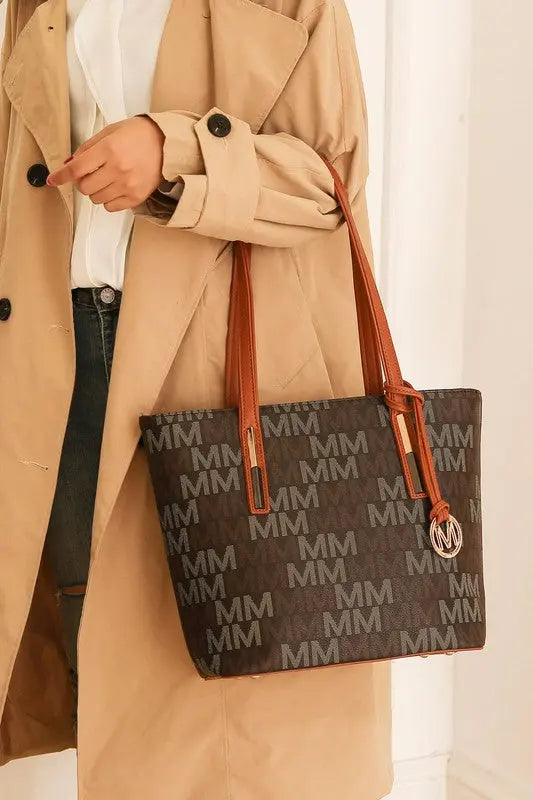 MKF Aylet M Tote with Mini Bag and Wristlet Pouch MKF Collection by Mia K