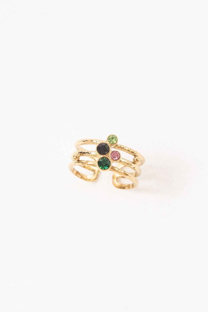 Colorful Bubble Adjustable Ring