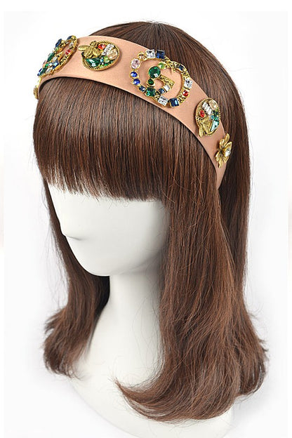 Bejeweled Crystal Bee Iconic Headband