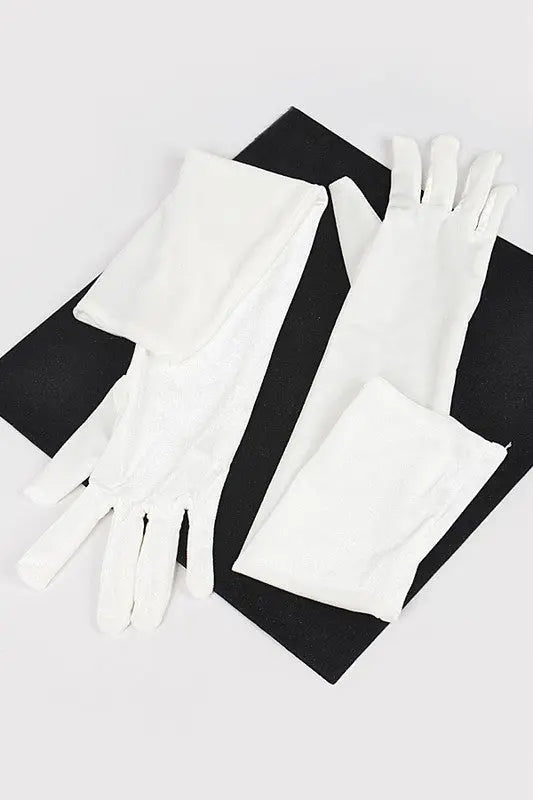 Above Elbow Elegant Long Velvet Gloves