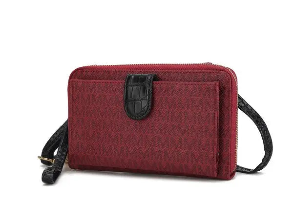 MKF Olga Smartphone and Wallet Crossbody Bag MKF Collection by Mia K