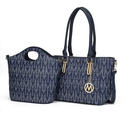 MKF Casey M Signature Tote & Crossbody Set MKF Collection by Mia K