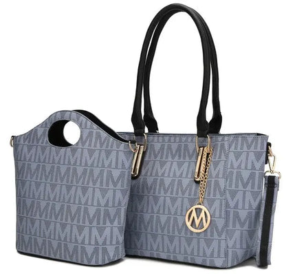 MKF Casey M Signature Tote & Crossbody Set MKF Collection by Mia K