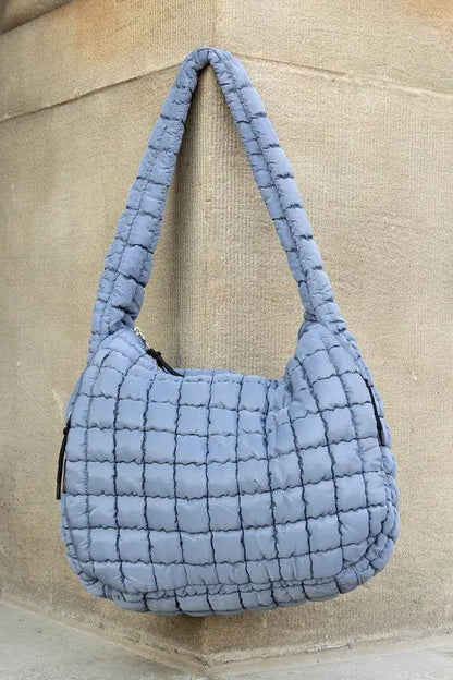 Taylor Quilted Puffer Tote Aili's Corner