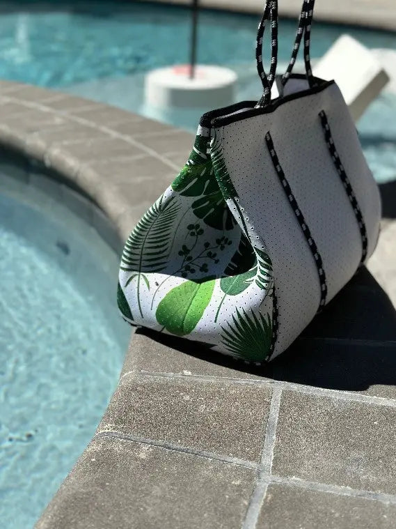 The Penny Palm Neoprene Tote Julia Rose