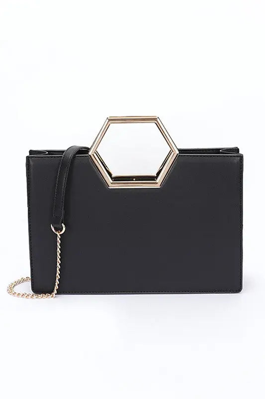 Top Handle Structured Tote Bag Artini Accessories