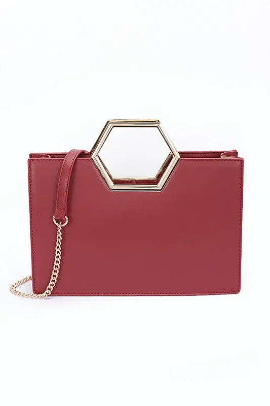 Top Handle Structured Tote Bag Artini Accessories