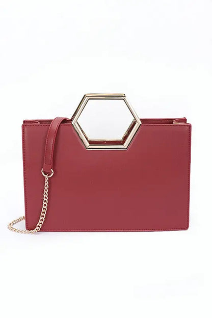 Top Handle Structured Tote Bag Artini Accessories