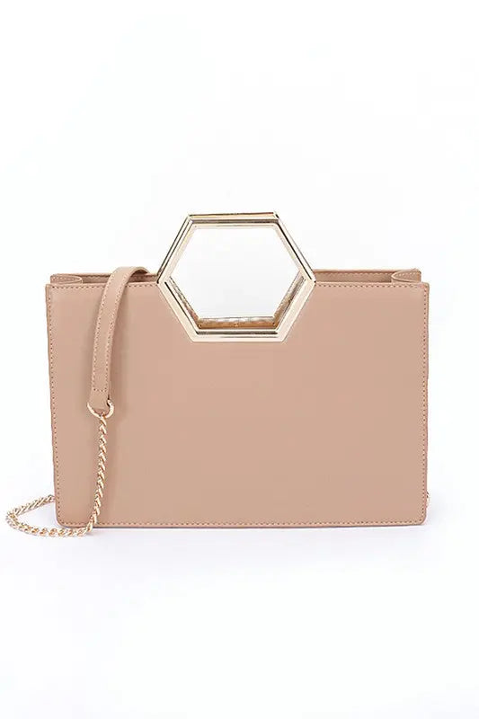 Top Handle Structured Tote Bag Artini Accessories