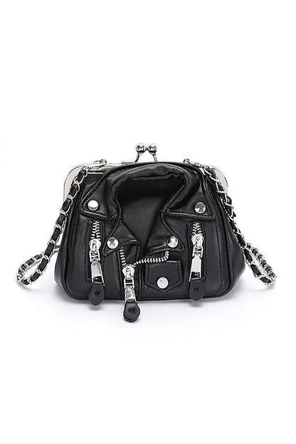 Iconic Leather Jacket Swing Bag Artini Accessories