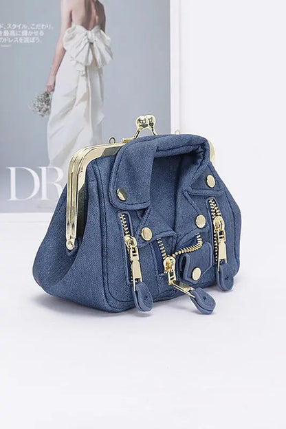 Denim Jacket Iconic Swing Bag LA Jewelry Plaza