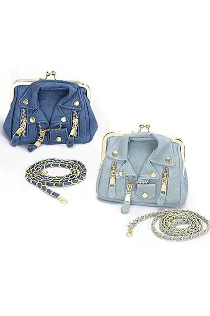 Denim Jacket Iconic Swing Bag LA Jewelry Plaza