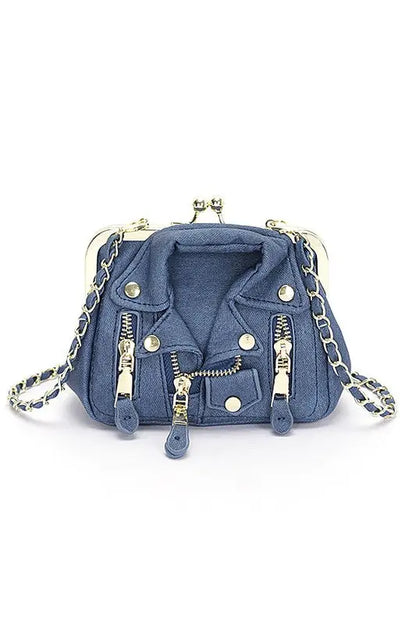 Denim Jacket Iconic Swing Bag LA Jewelry Plaza