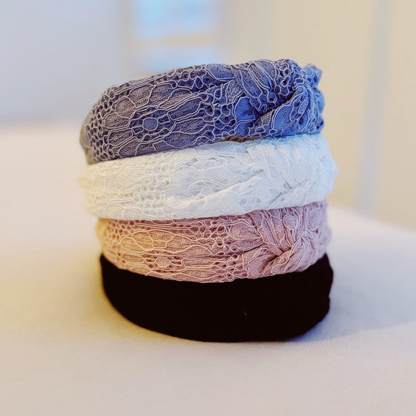 Pastel Lace Headband