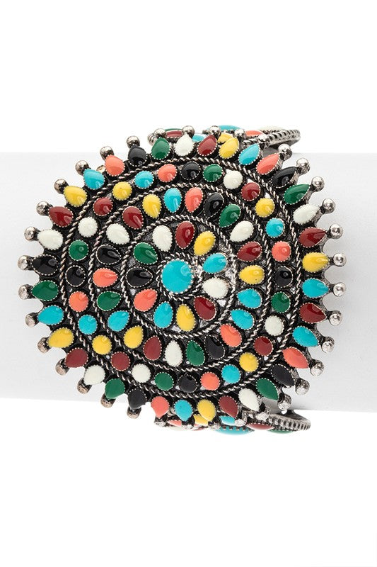 Oversize Statement Western Bracelet