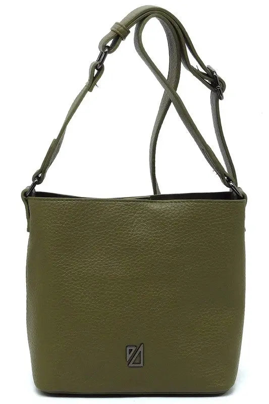 IZA CO Bucket Crossbody Bag Fashion World