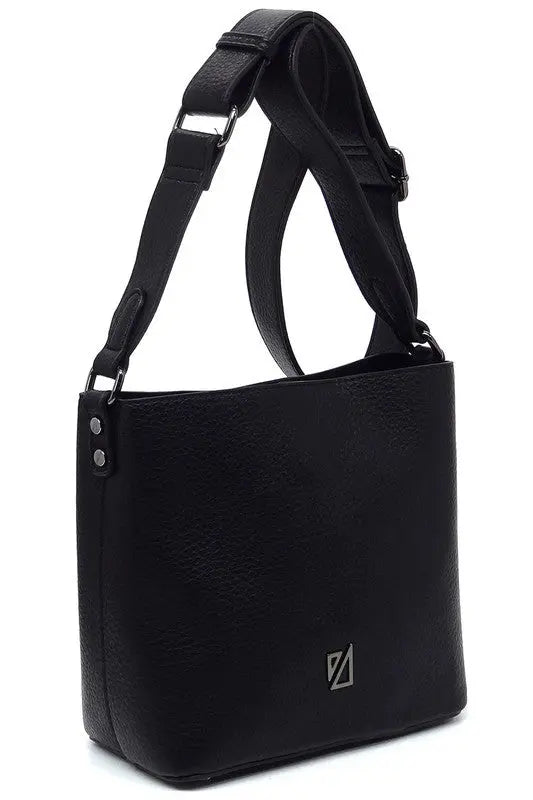 IZA CO Bucket Crossbody Bag Fashion World