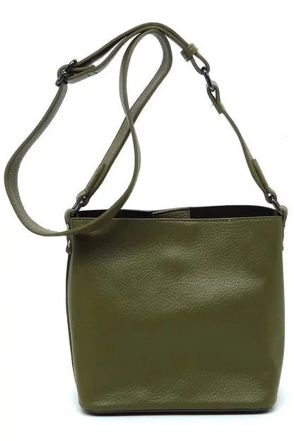 IZA CO Bucket Crossbody Bag Fashion World