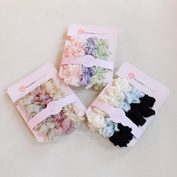 Sheer Dear Hair Ties Set Of 3