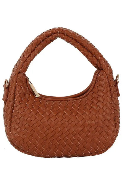 Woven Mini Hobo Shoulder Bag Fashion World