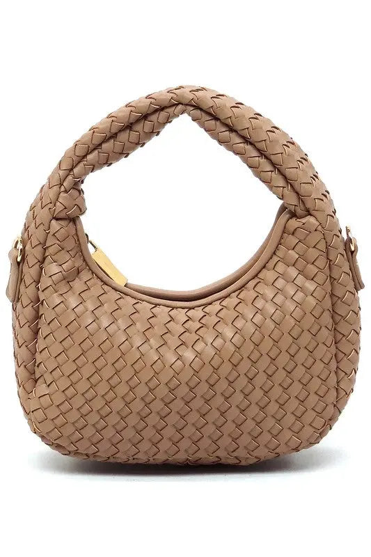 Woven Mini Hobo Shoulder Bag Fashion World