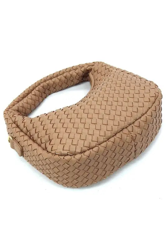 Woven Mini Hobo Shoulder Bag Fashion World