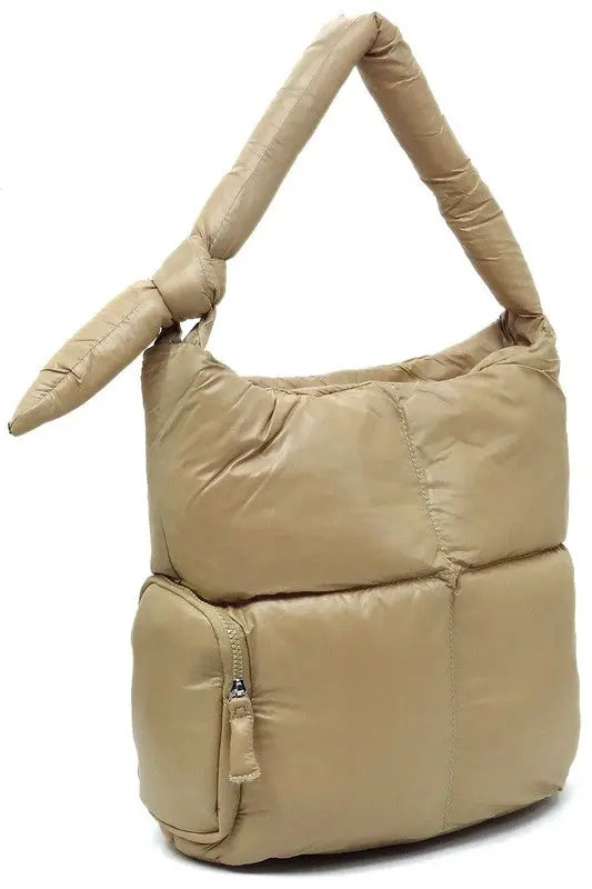 Soft Puffy Shoulder Bag Hobo Fashion World