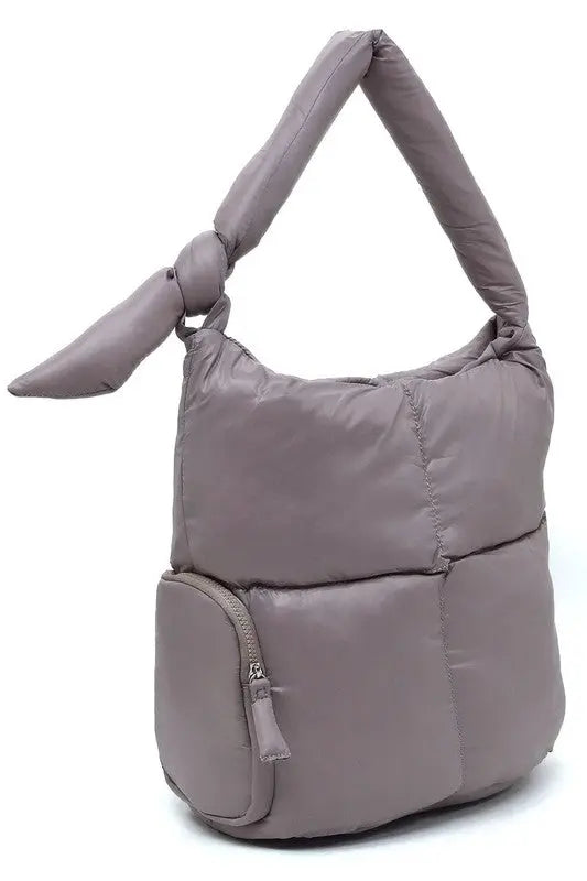 Soft Puffy Shoulder Bag Hobo Fashion World