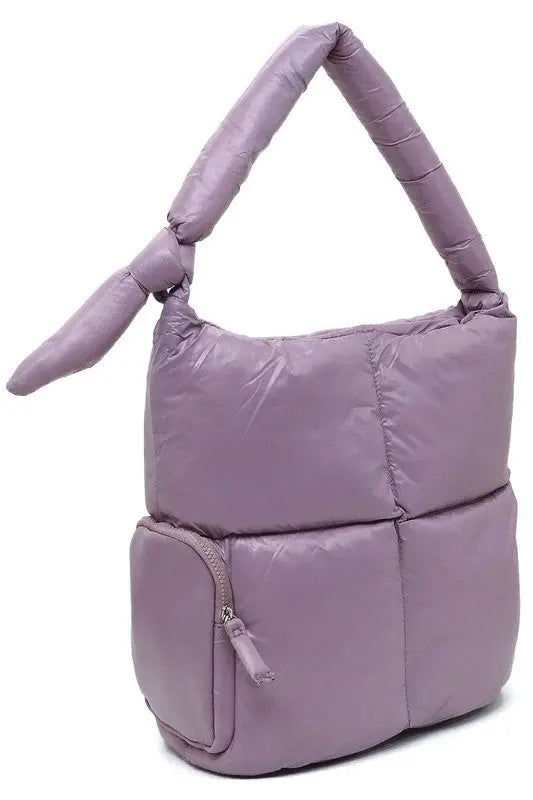 Soft Puffy Shoulder Bag Hobo Fashion World