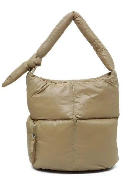 Soft Puffy Shoulder Bag Hobo Fashion World