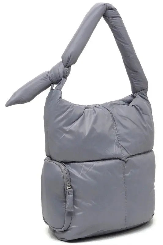 Soft Puffy Shoulder Bag Hobo Fashion World