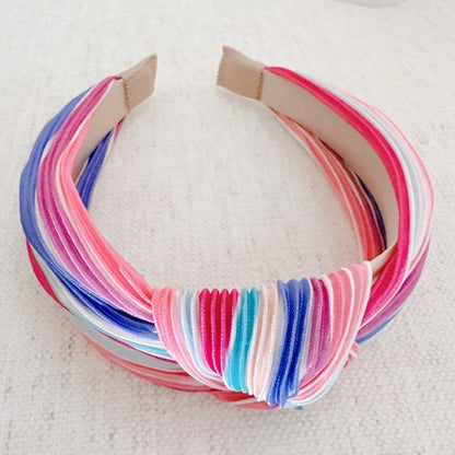 Color Pleats Headband