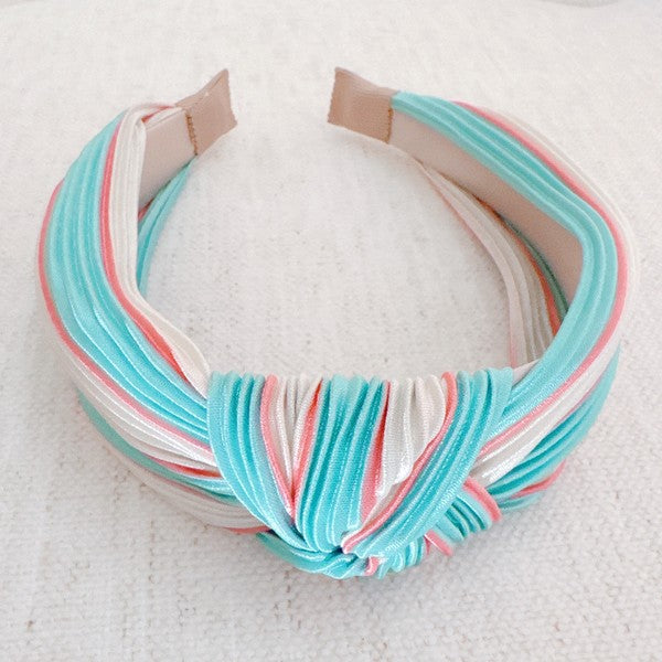 Color Pleats Headband