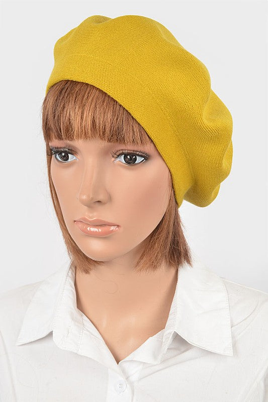 Soft Knit French Girl Beret