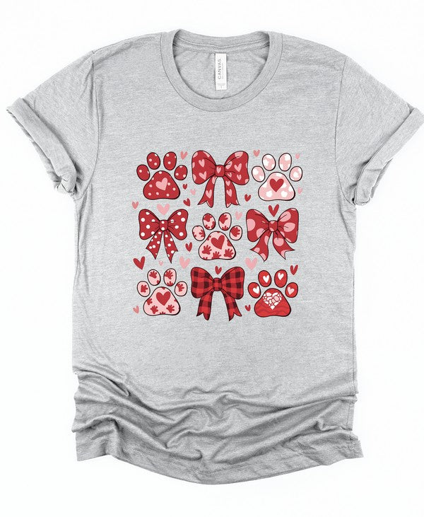 Valentine Dog Coquette Graphic Tee