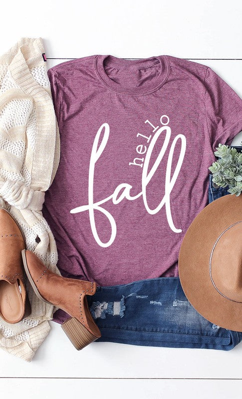 Hello Fall Graphic Tee