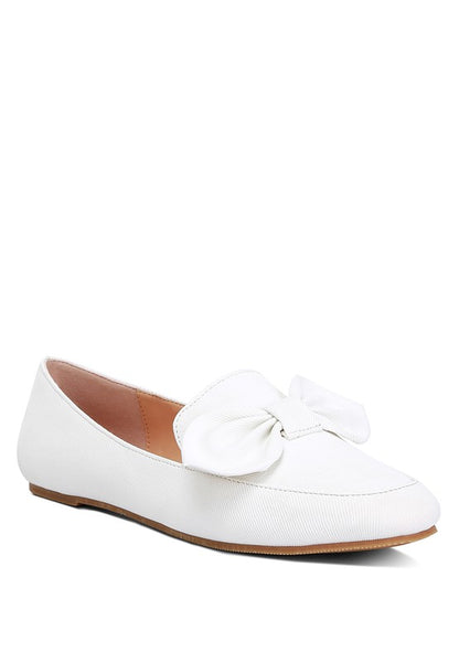 Waveney Bow Embellished Loafers