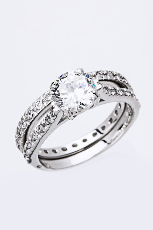 Classic Crystal Ring