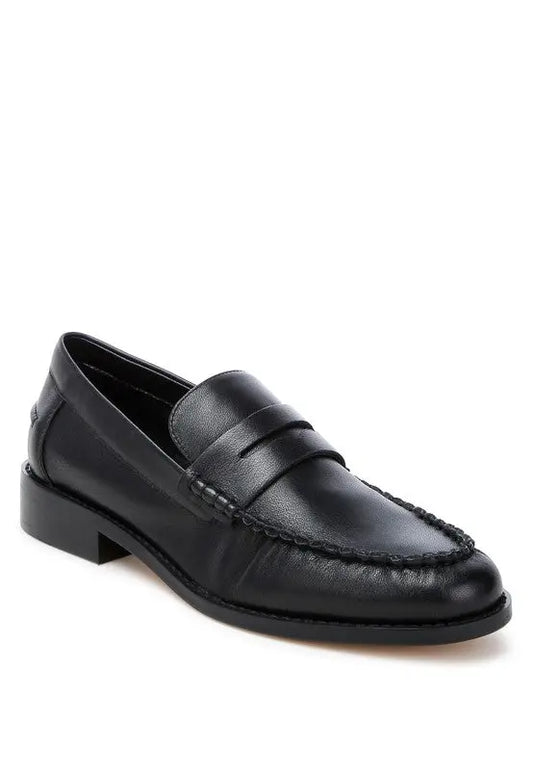 Plavia Genuine Leather Loafers Rag Company