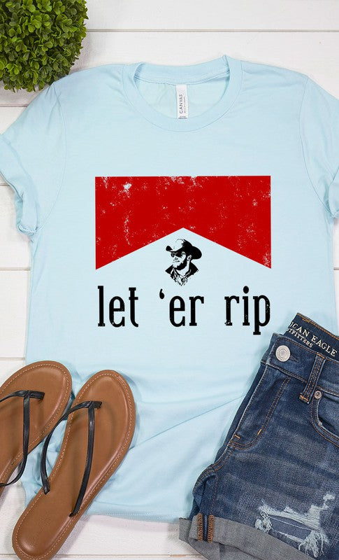 Let Er Rip Graphic Tee PLUS