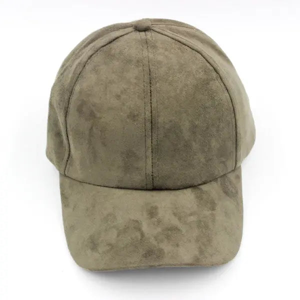 CLASSIC SUEDE FELT BASEBALL FASHION CAP