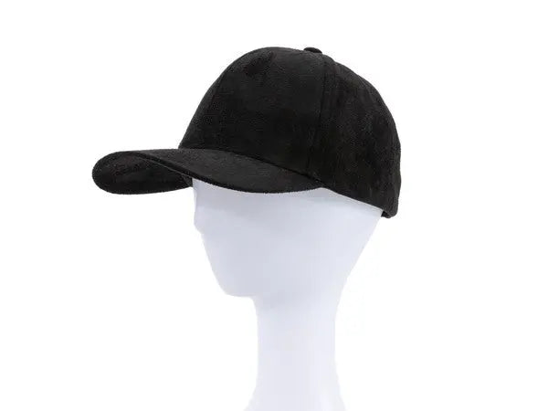 CLASSIC SUEDE FELT BASEBALL FASHION CAP