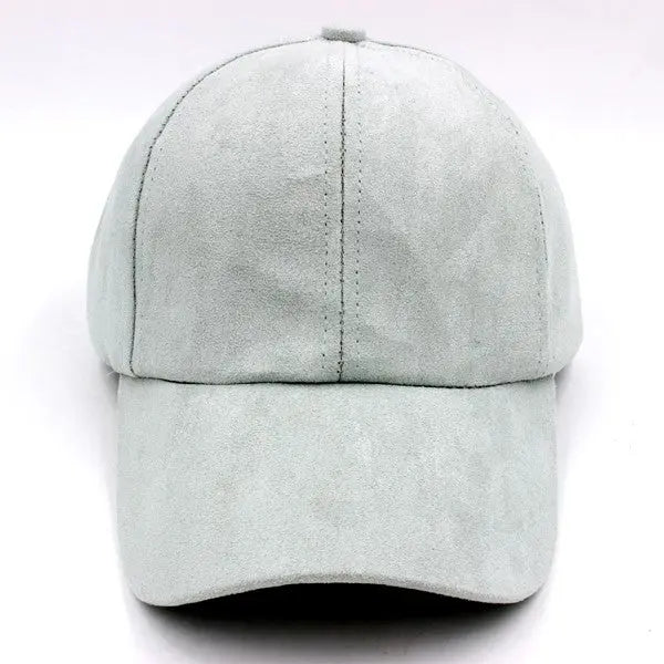 CLASSIC SUEDE FELT BASEBALL FASHION CAP